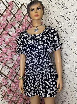New Beautiful Ladies Daisy Floral Print Dress