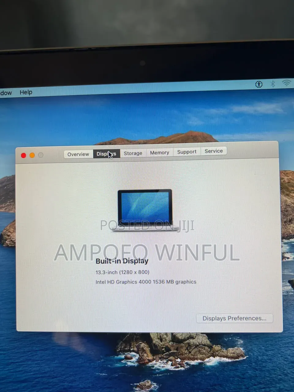 Laptop Apple MacBook Pro 2012 4GB Intel Core i5 HDD 500GB