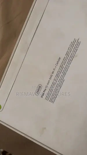 New Apple iPad Pro 13 (2024) 256 GB Black