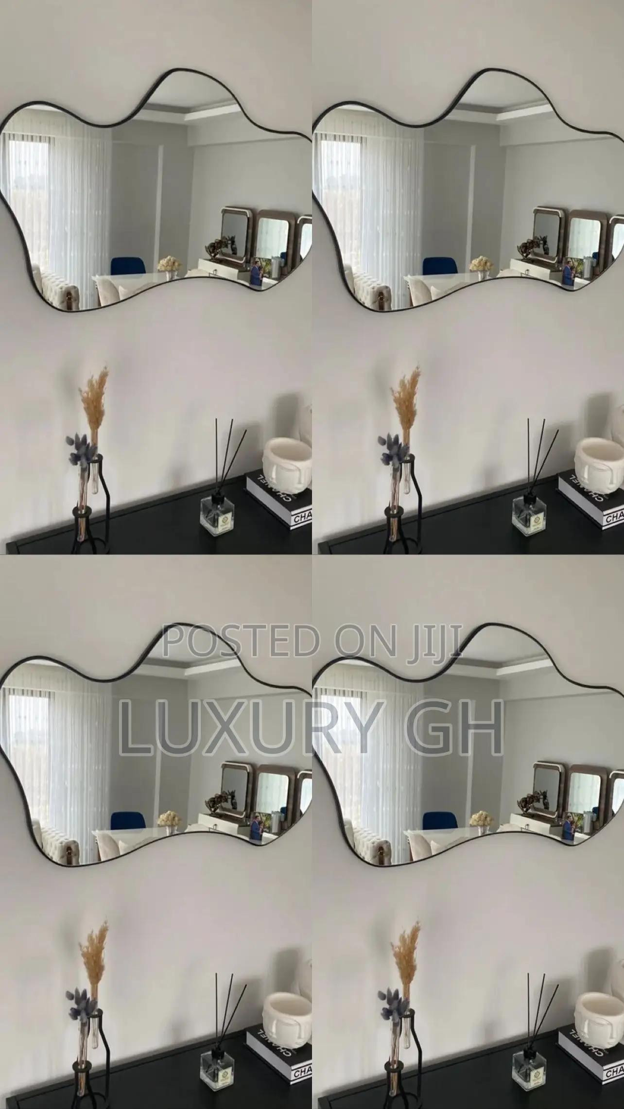 Small Wavy Mirror