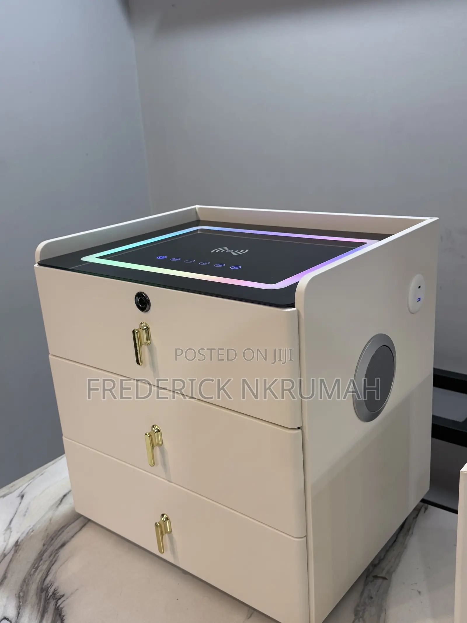 Smart Bedside Drawer Table