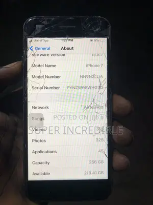 Apple iPhone 7 256 GB Black