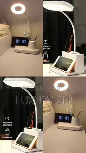 Lamp,Phone Holder and Charger