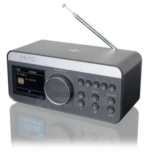 PEAQ Compact DAB+ FM Clock Radio (PCR 540)