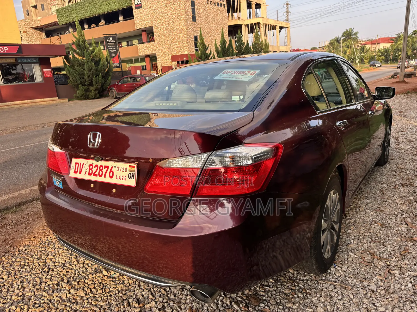 Honda Accord LX 4dr Sedan (2.4L 4cyl CVT) 2015 Burgundy