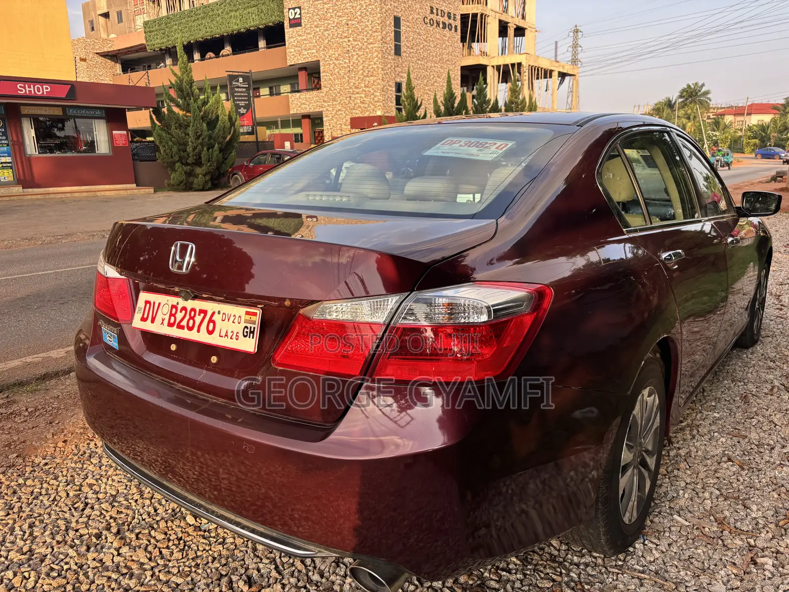 Honda Accord LX 4dr Sedan (2.4L 4cyl CVT) 2015 Burgundy