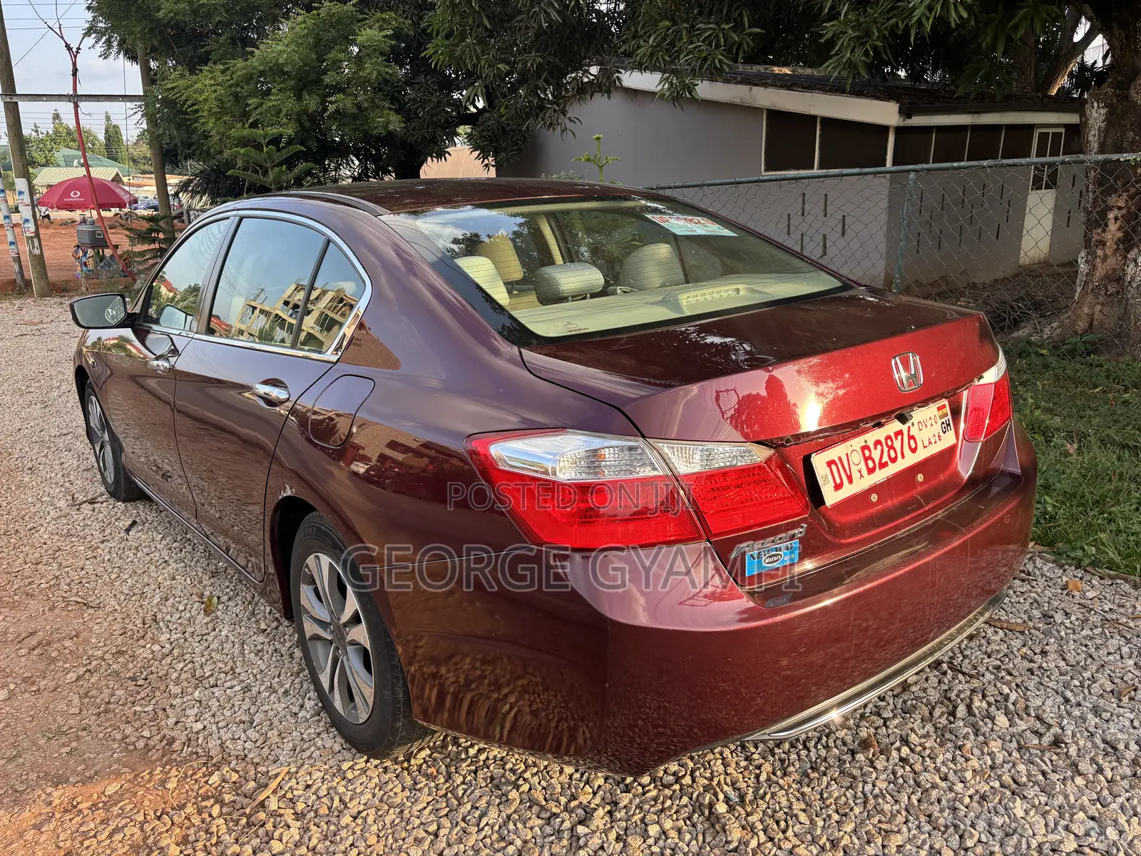 Honda Accord LX 4dr Sedan (2.4L 4cyl CVT) 2015 Burgundy