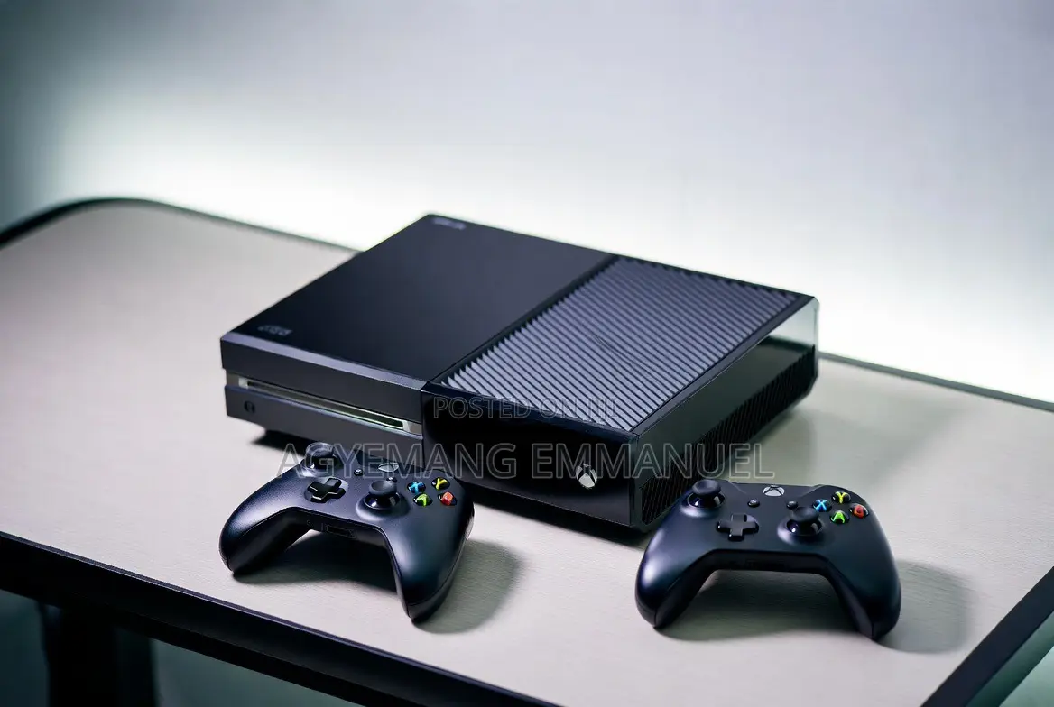 Xbox One With Two Controllers