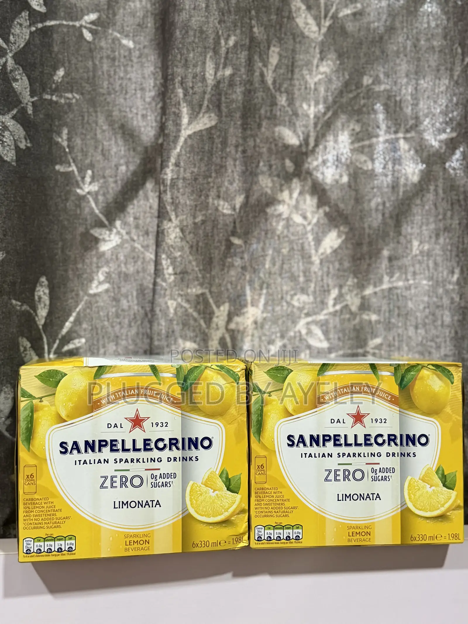 Sanpellegrino Lemon and Peach Orange