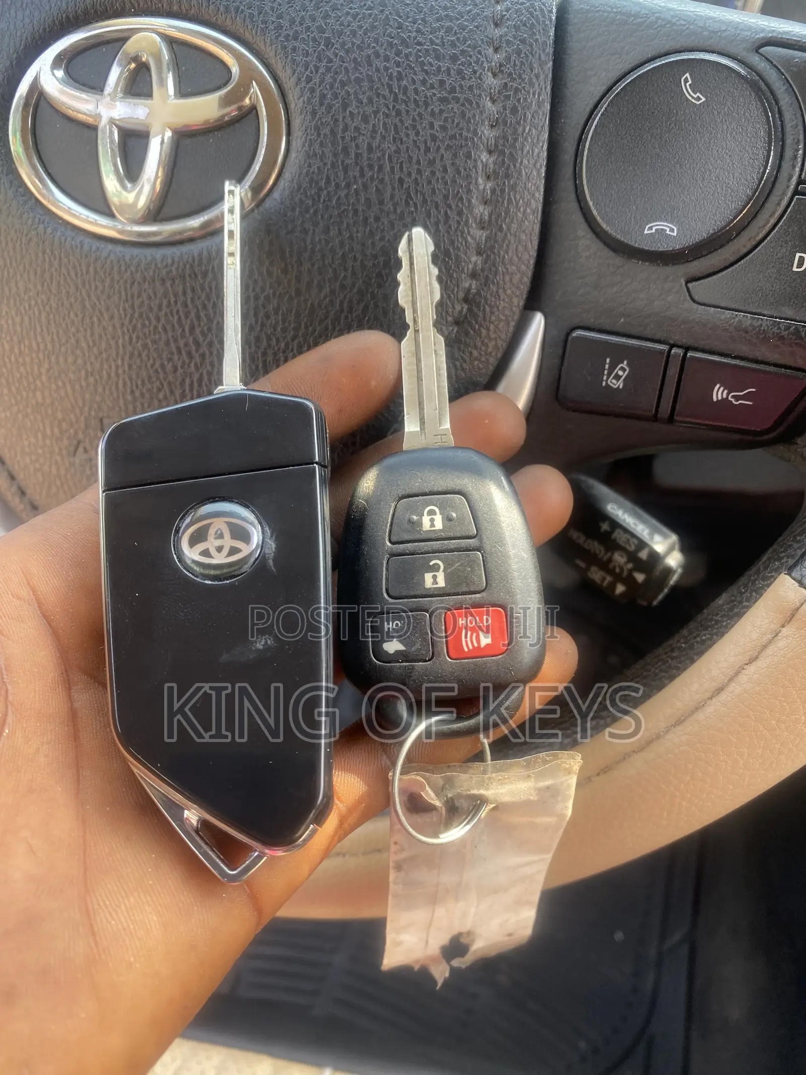 Toyota Camry Remote Key