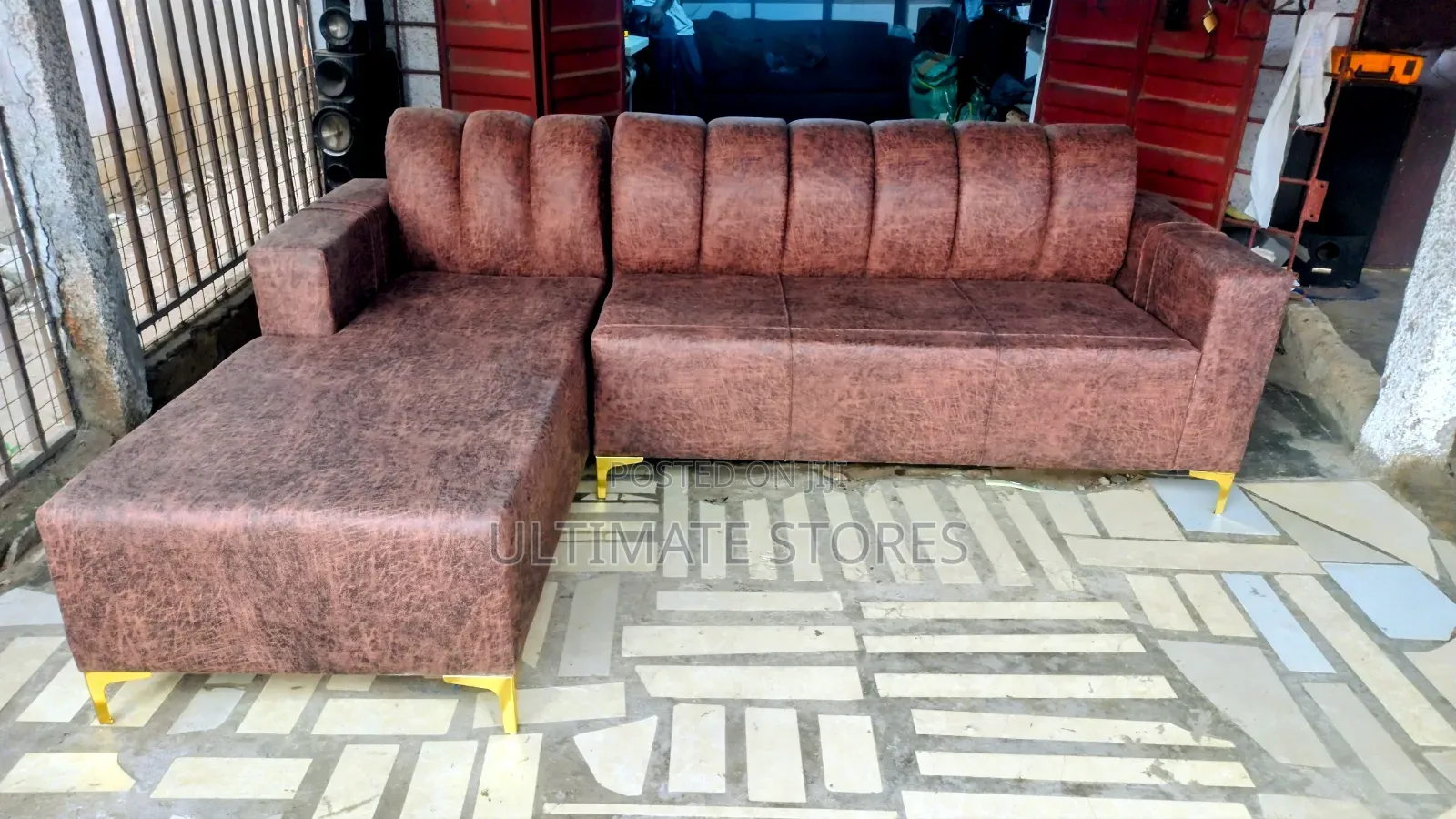 L-Shaped Sofa Set
