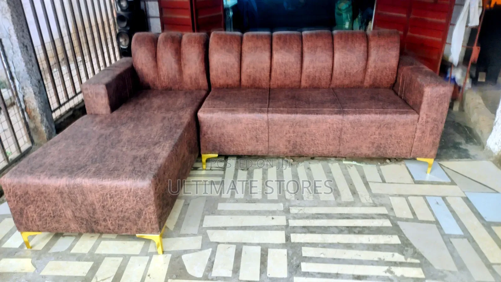 L-Shaped Sofa Set