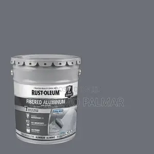 Rust-Oleum 301997 510 Fibered Aluminum Roof Coating - 18.93 Liters