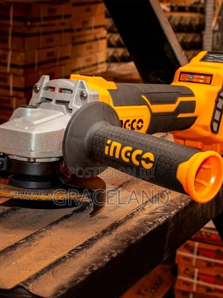 This Is Original INGCO Cordless Angle Grinder Machine 1200 Watts