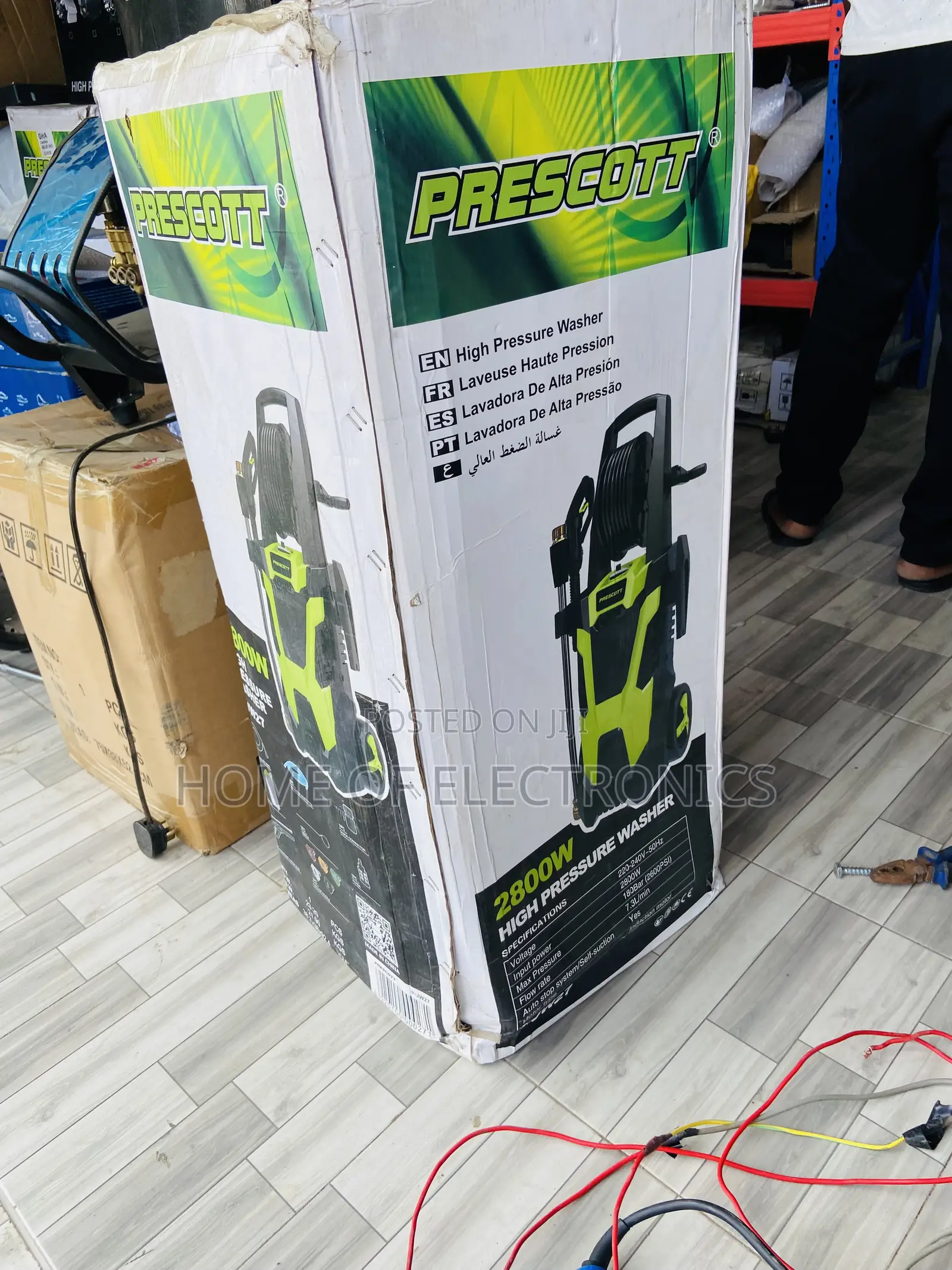For Garage High Pressure 2800 Watts Car Wash Machine