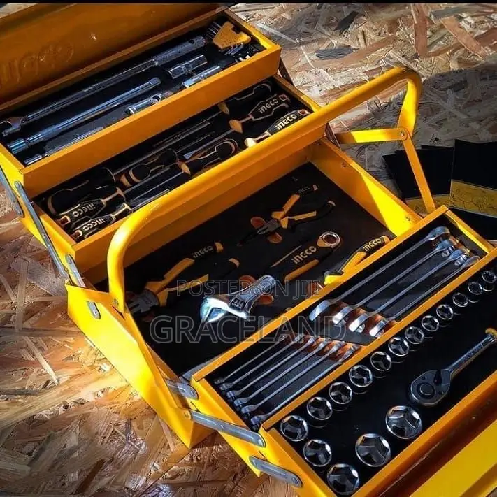 This Is Original Professional INGCO Toolbox Set 110 Pieces MetaTrader