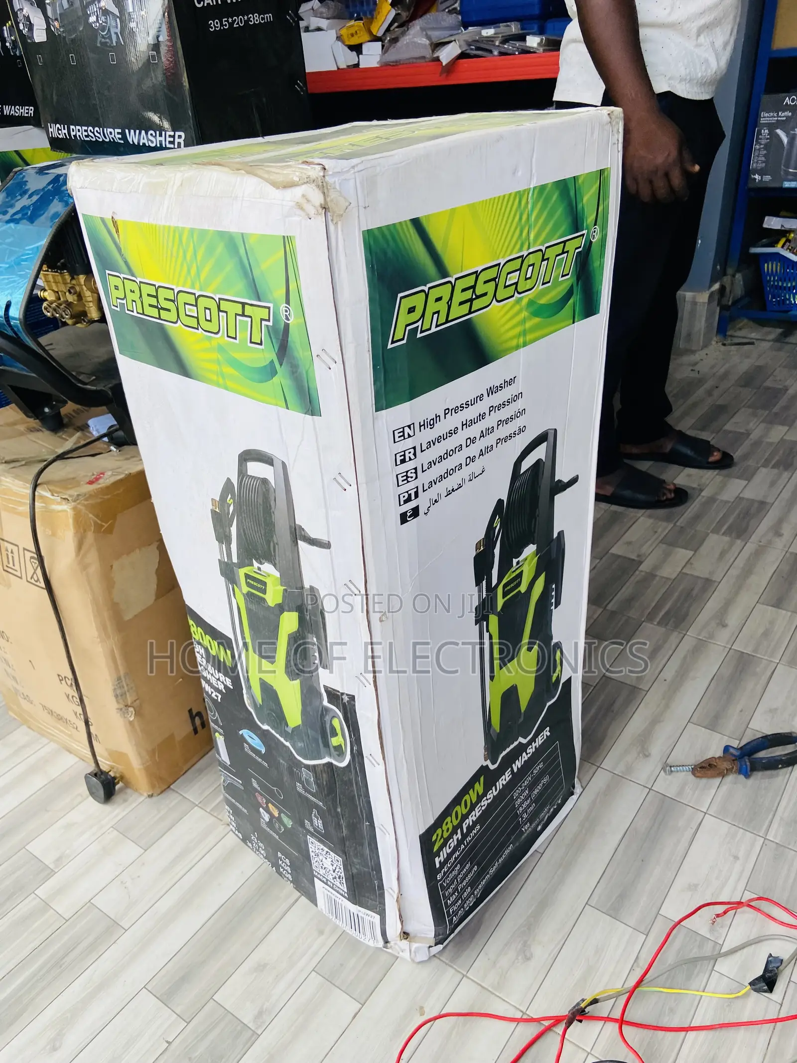 Plenty in Stock Prescott 2800 Watts High Pressure Car Washer