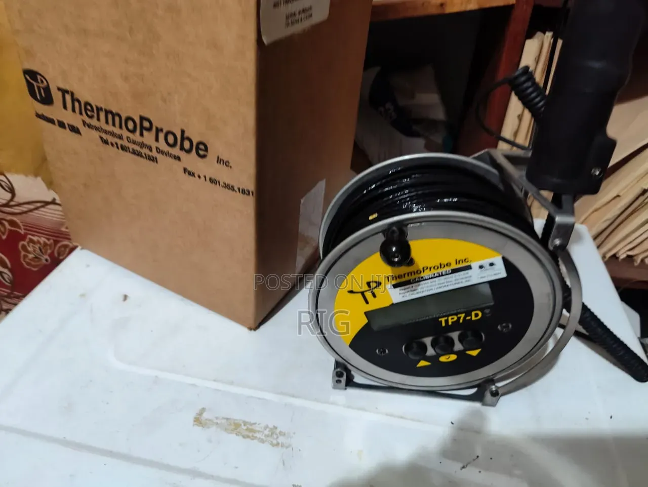 Thermometer Explosion Proof TP7 Petroleum Gauging Thermometer