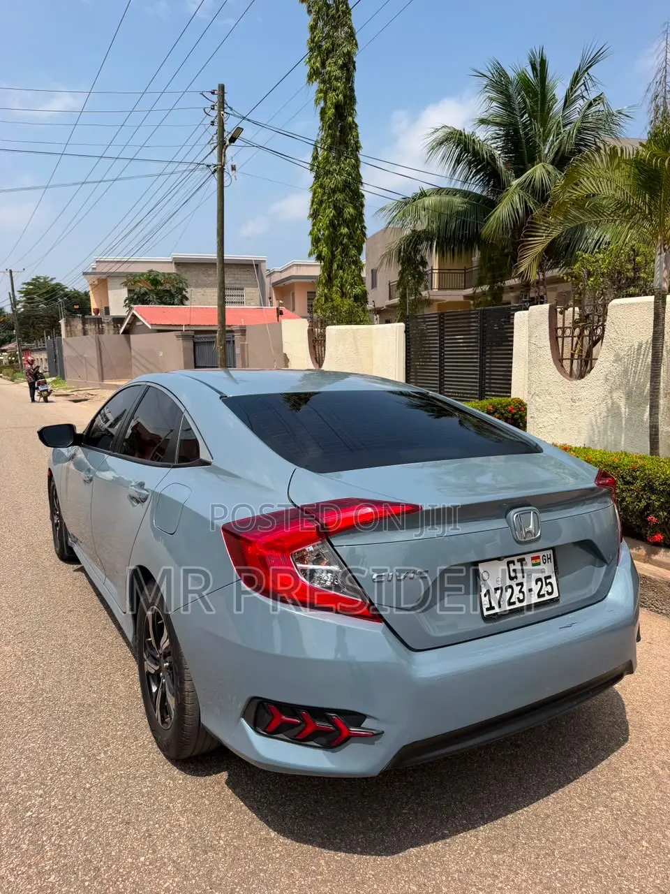 Honda Civic EX 4dr Sedan (2.0L 4cyl) 2017 Blue