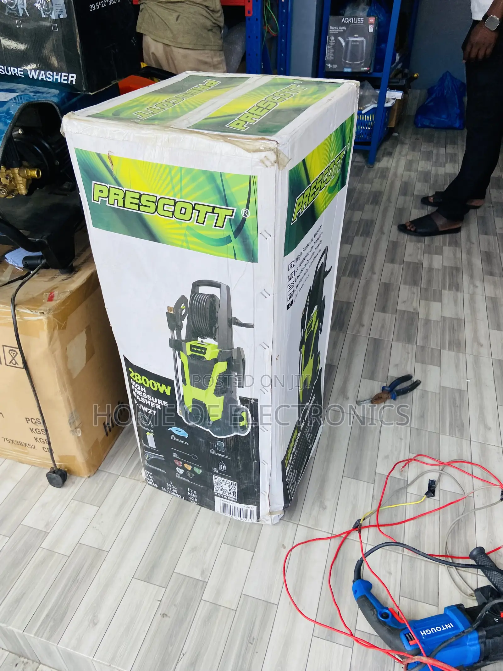 Commercial Use Prescott 2800 Watts High Pressure Car Wash Machine