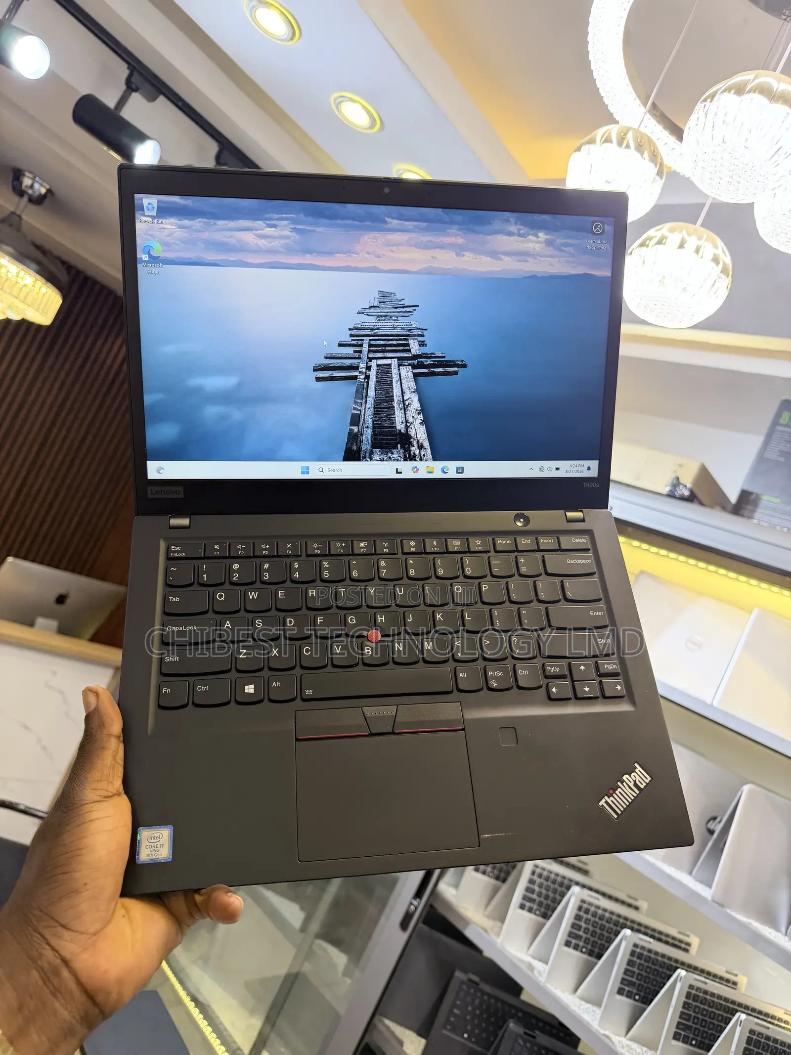 Laptop Lenovo ThinkPad T490s 8GB Intel Core i7 SSD 256GB