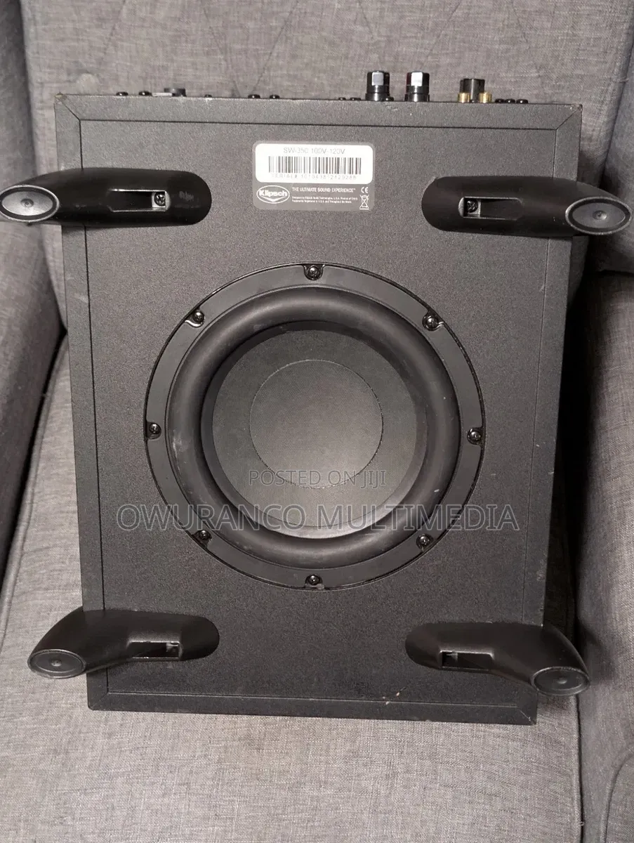 Klipsch Subwoofer Sw-350 Home Theatre Down Firing Subwoofer