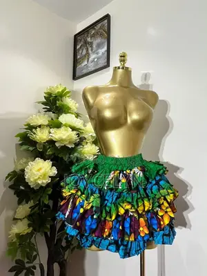 Ladies Print Short Skirts