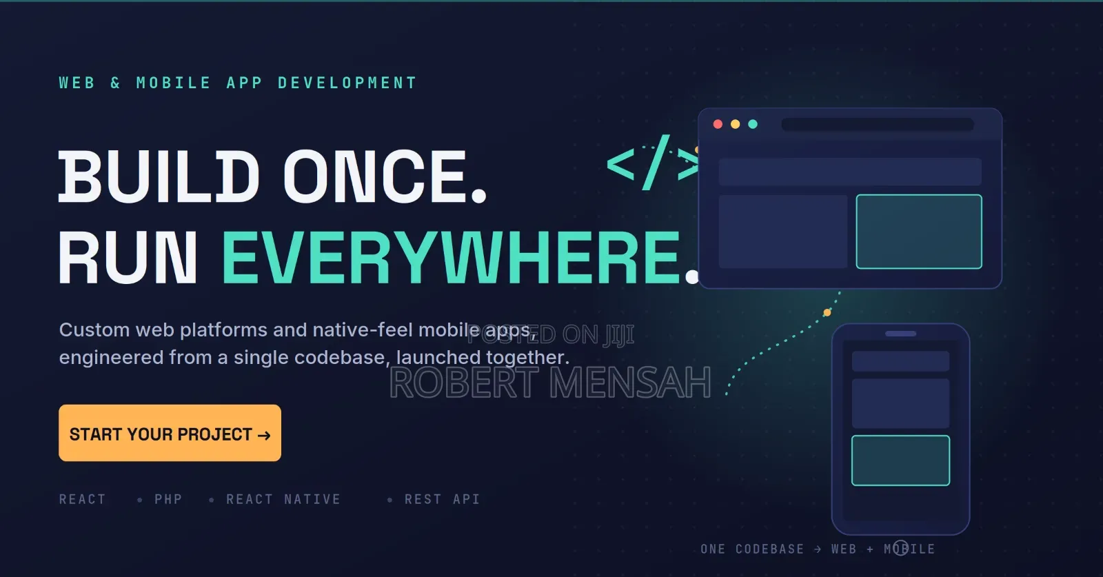 Web and Mobile App Development