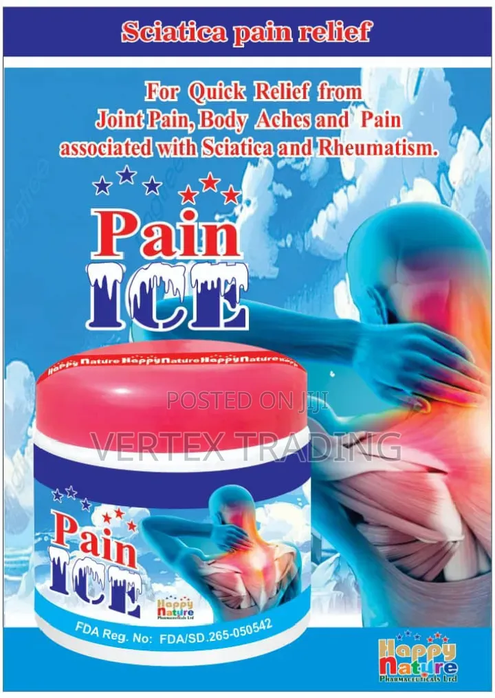 Pain Ice Analgesic Gel - Fast Relief From Joint Pain and Body Aches