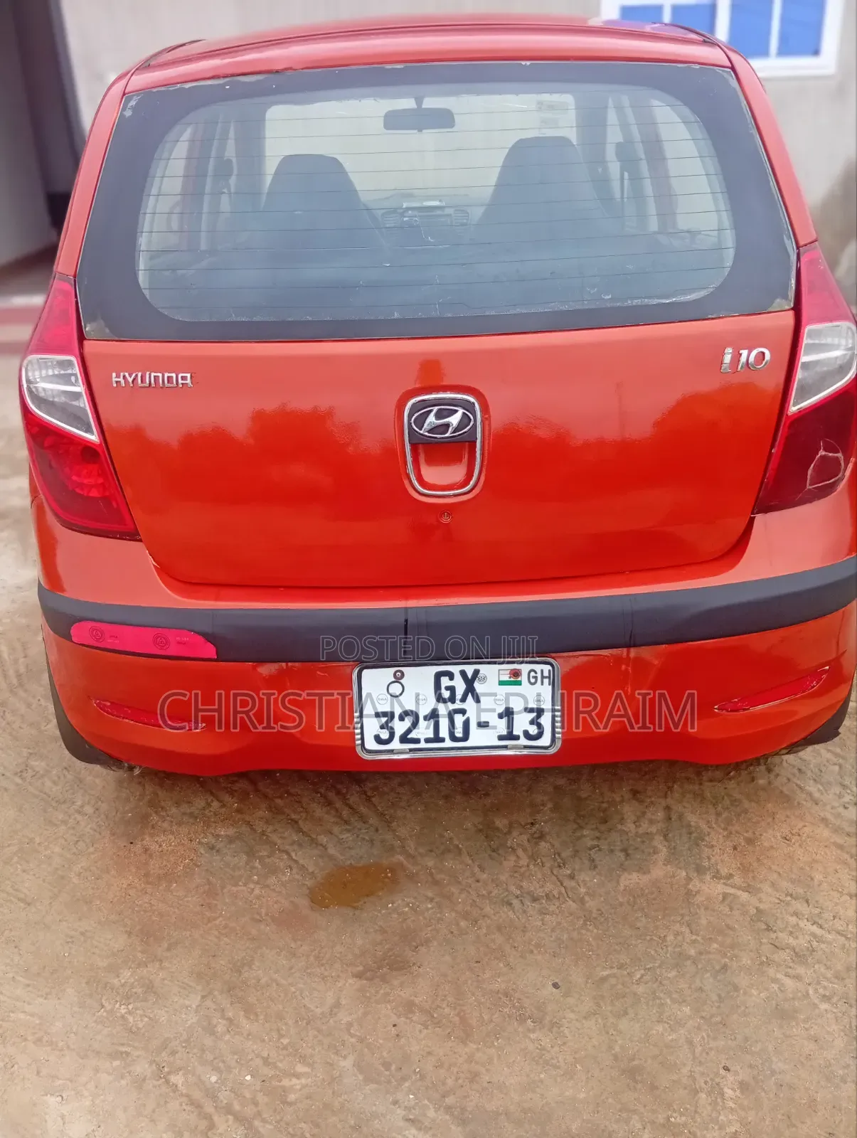 Hyundai I10 2013 Red