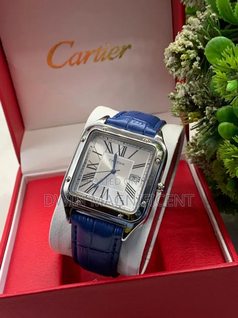 Cartier Santos Skeleton Wristwatch