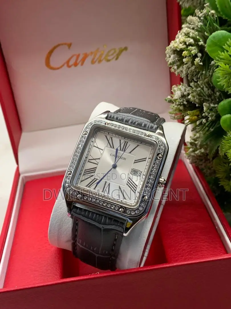 Cartier Santos Skeleton Wristwatch
