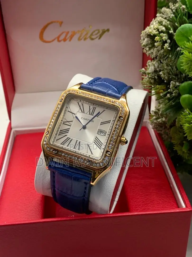 Cartier Santos Skeleton Wristwatch