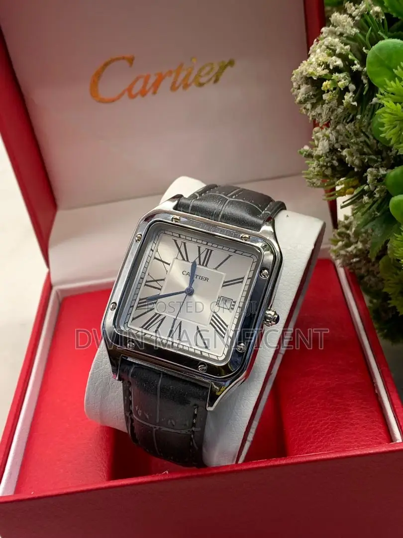 Cartier Santos Skeleton Wristwatch