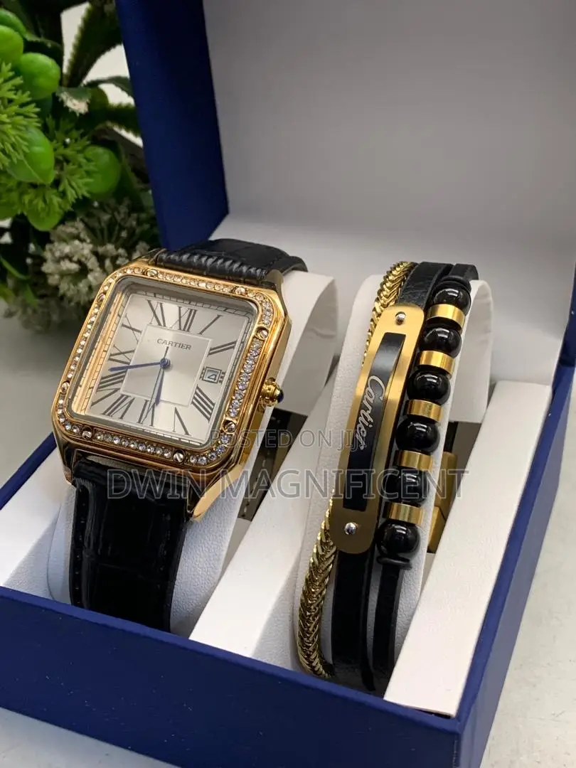 Cartier Santos Skeleton Wristwatch