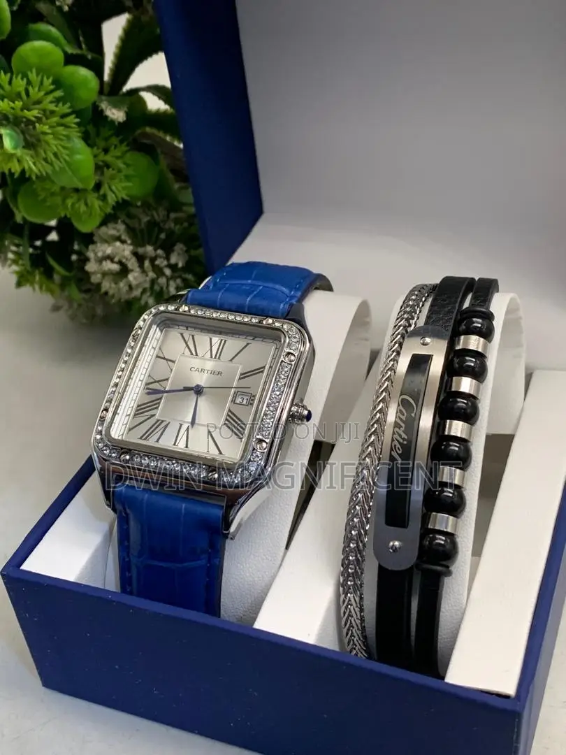 Cartier Santos Skeleton Wristwatch