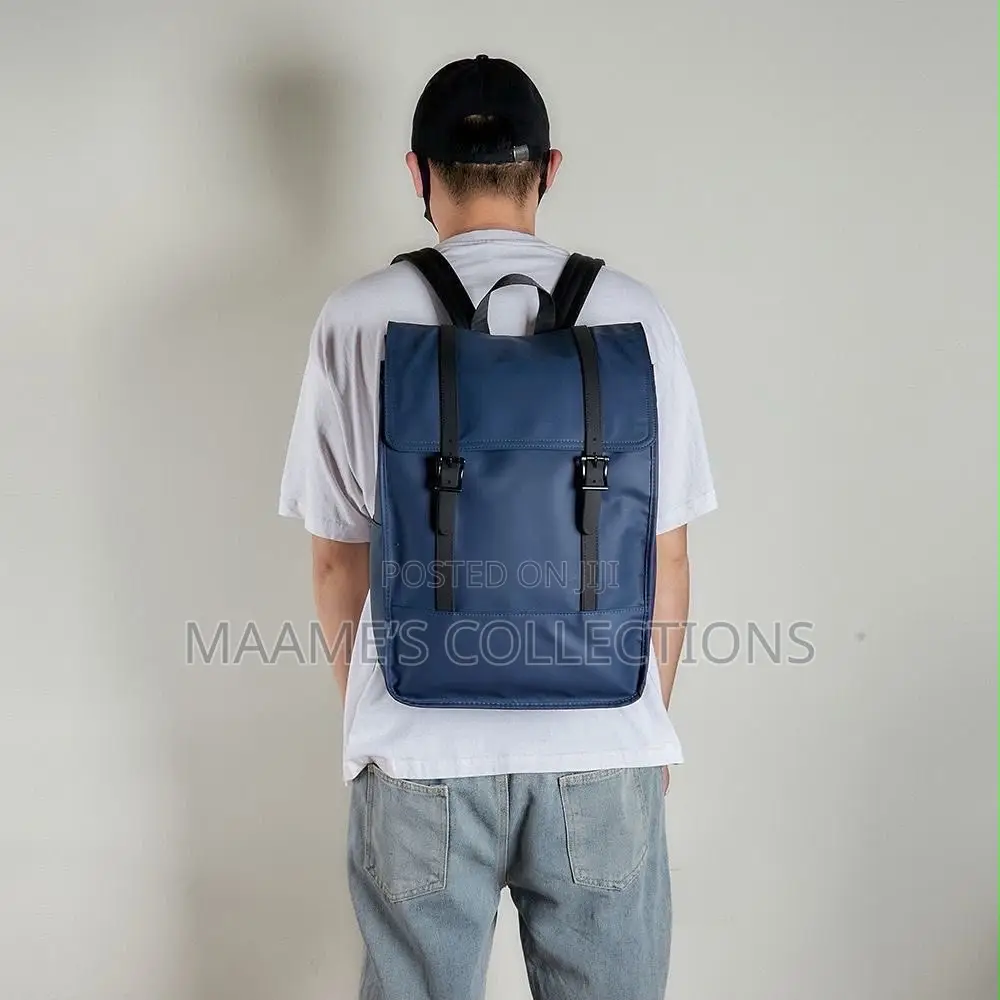 Elegant Leather Backpack | Unisex Laptop Travel Bag