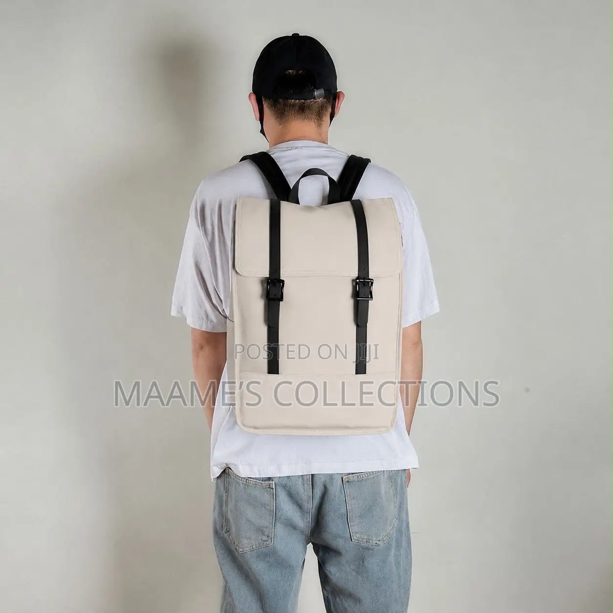 Elegant Leather Backpack | Unisex Laptop Travel Bag