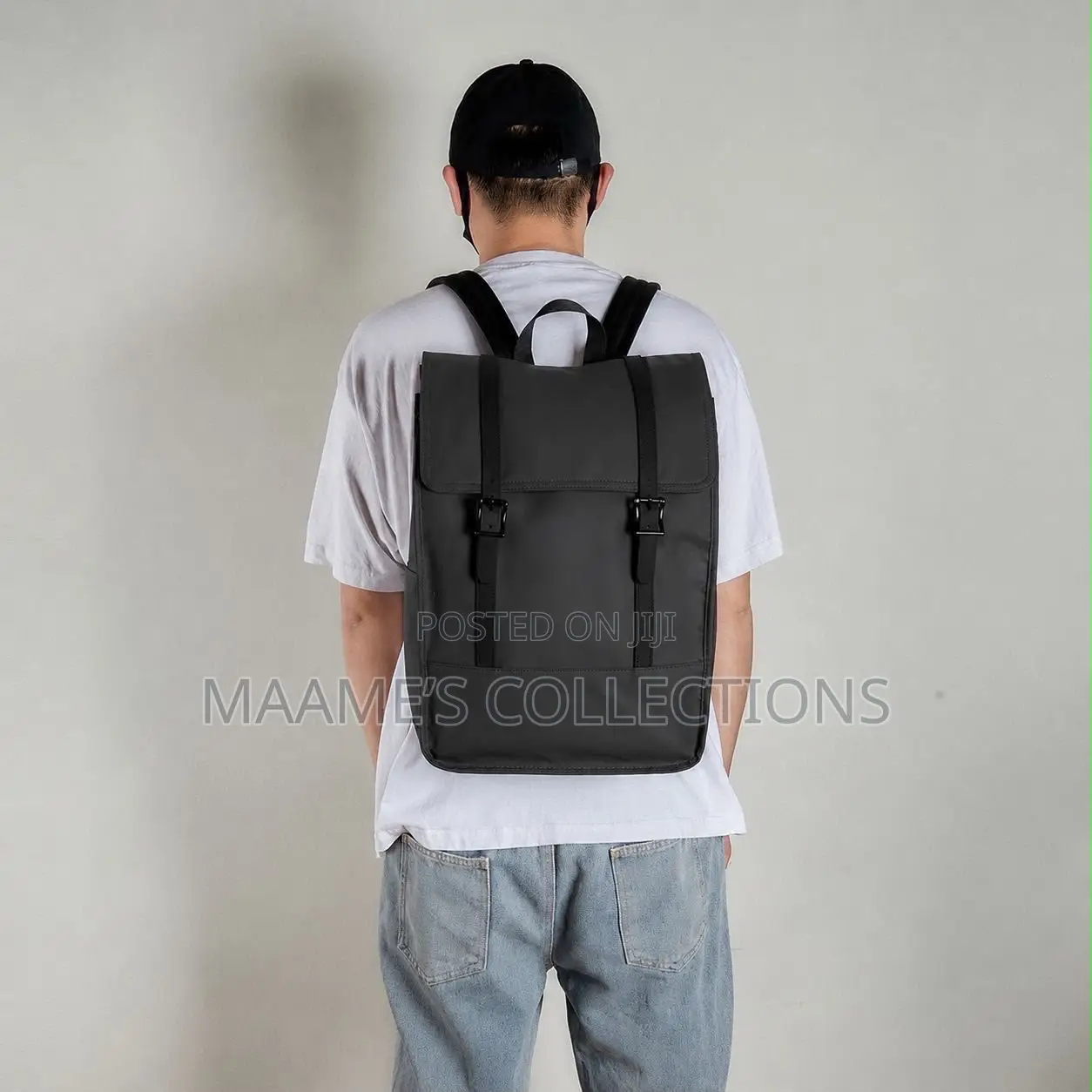 Elegant Leather Backpack | Unisex Laptop Travel Bag