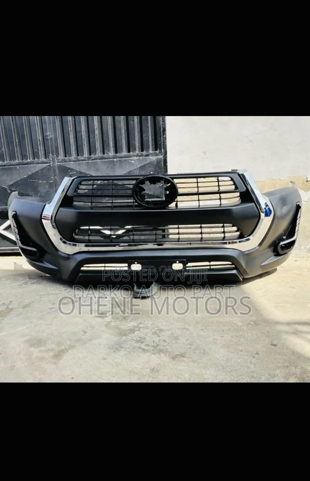Toyota Hilux 2020-2024 Front Bumper Complete Available