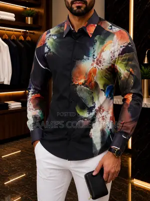 Trendy Long-Sleeve Shirt for Men