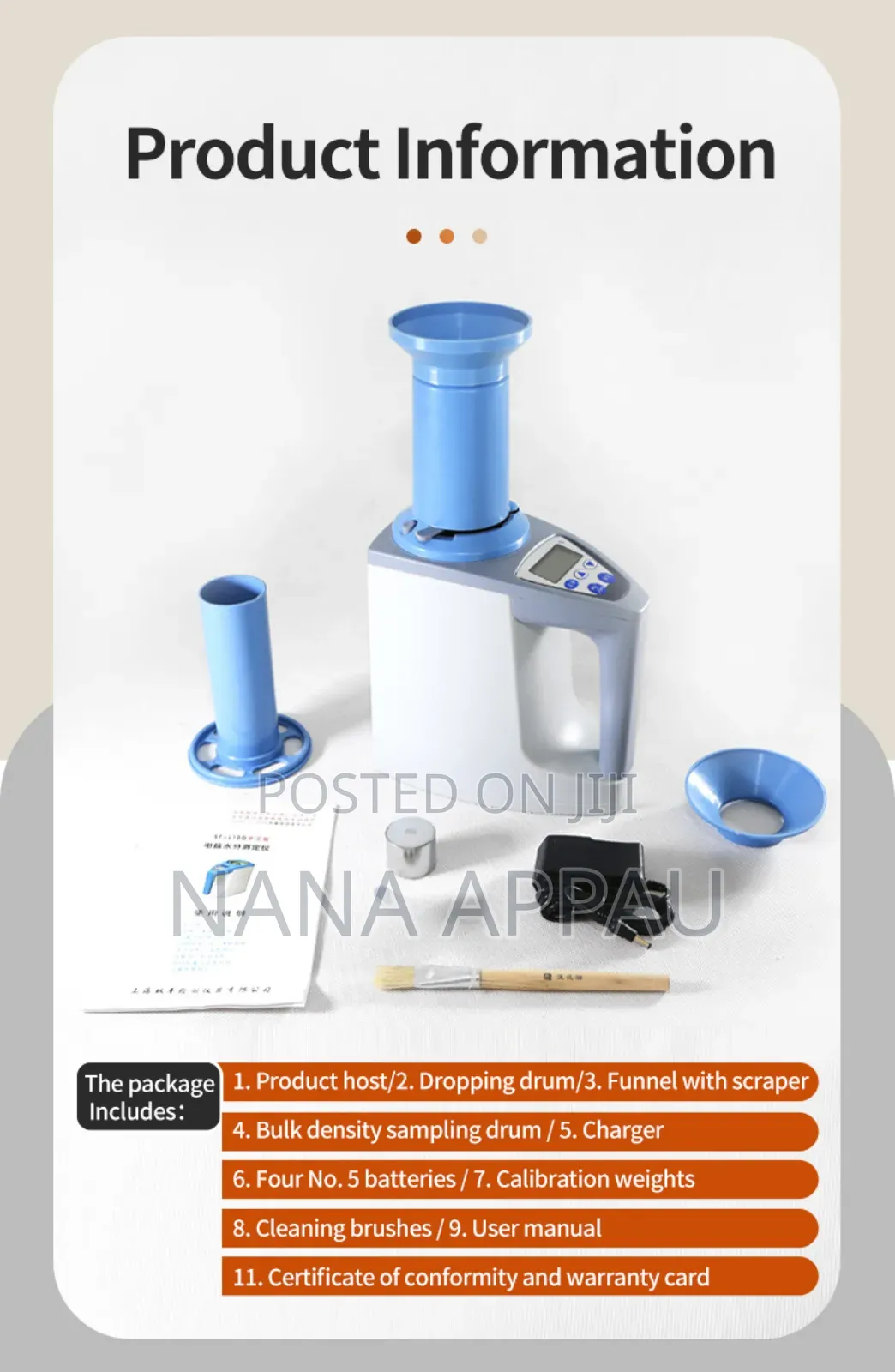 Cocoa, Coffee,Cashew Moisture Meter
