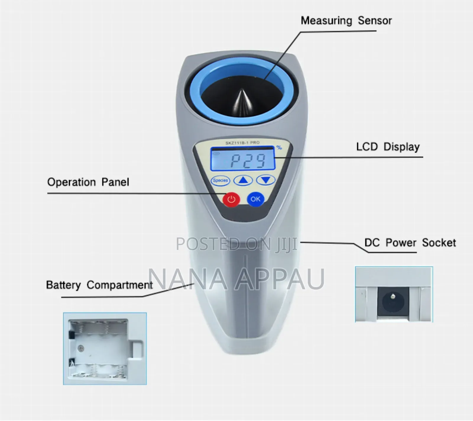 Cocoa, Coffee,Cashew Moisture Meter