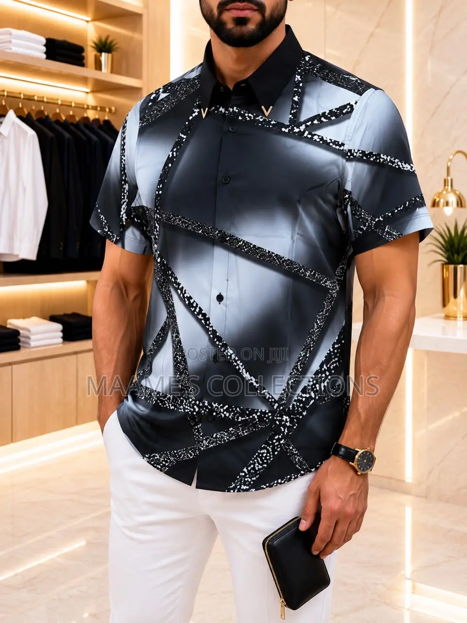 Men’s Premium Printed Short Sleeve Shirts | Assorted Designs