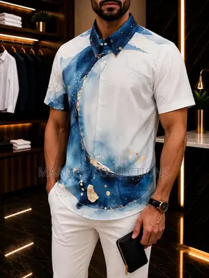 Men’s Designer Print Short Sleeve Shirts