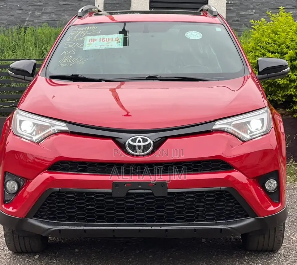 Toyota RAV4 SE AWD (2.5L 4cyl 6A) 2017 Red