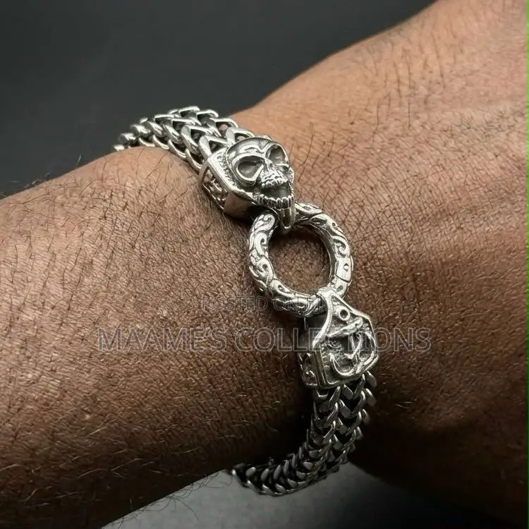 Men’s Stainless Steel Chain Link Bracelet