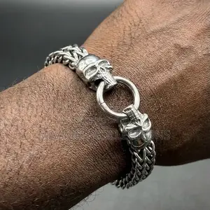 Men’s Stainless Steel Chain Link Bracelet