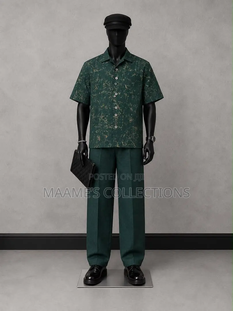 Men's Premium 2-Piece Co-Ord Top and Down Set - Multiple Colors