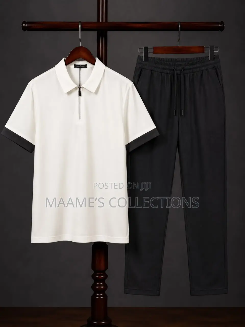 Men's Casual Top and Down Trouser 2-Piece Set